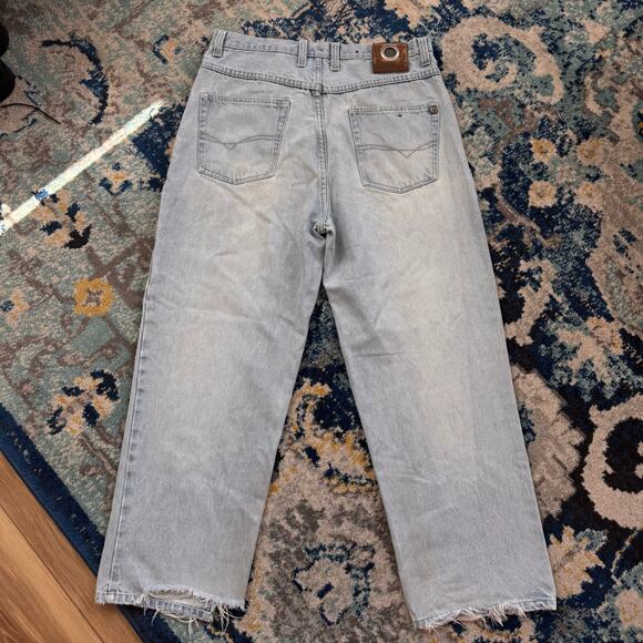 TUFF Wide Leg Baggy Light Wash Denim - Vtg / Y2k - 33x28 - Picture 5 of 5